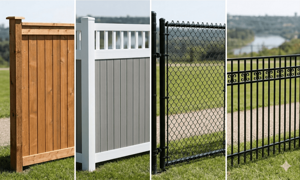 What Type of Fence Material Should You Choose for Your Edmonton Residential Property?
